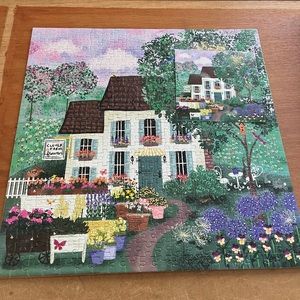 Galison 500 piece Spring puzzle